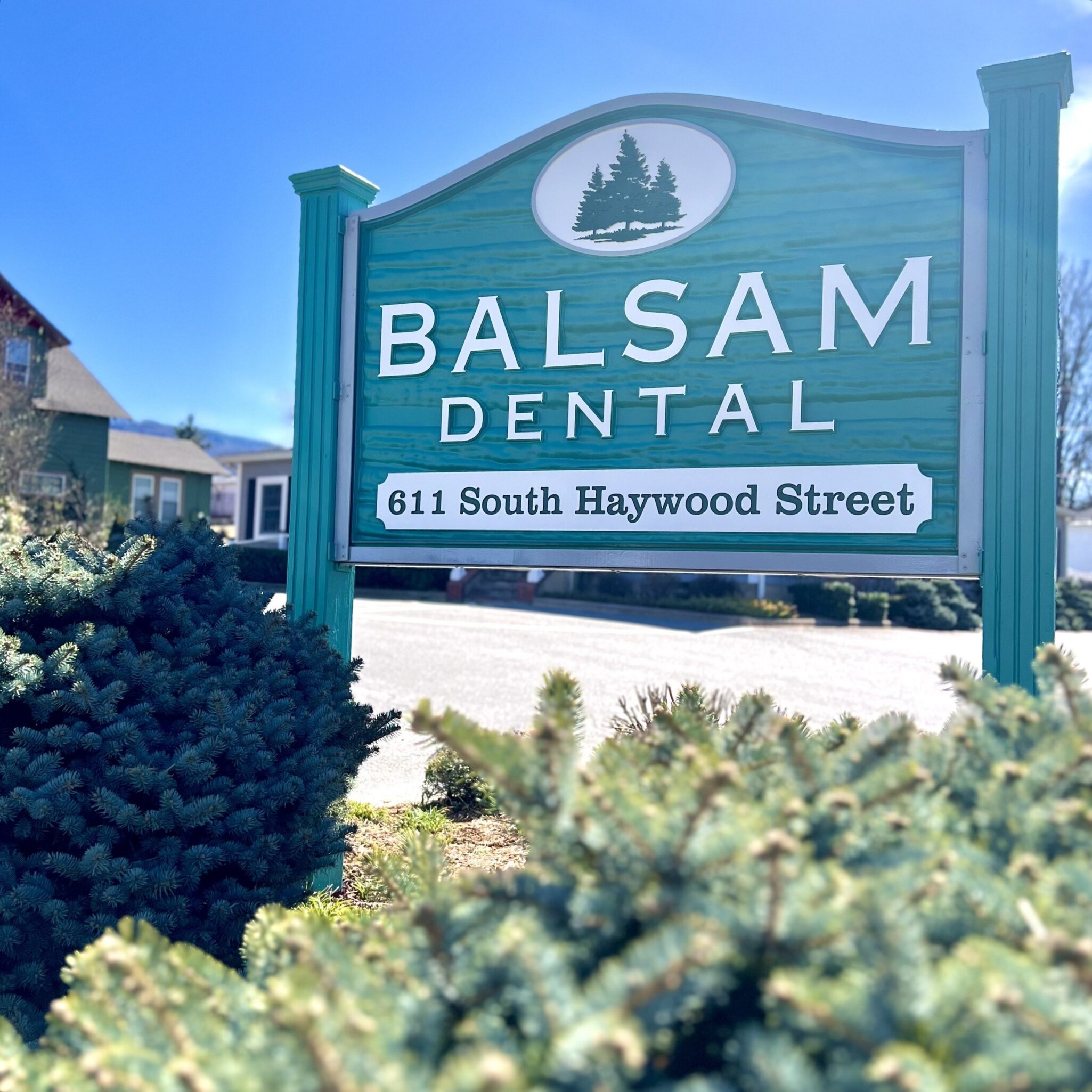 Balsam Dental street sign